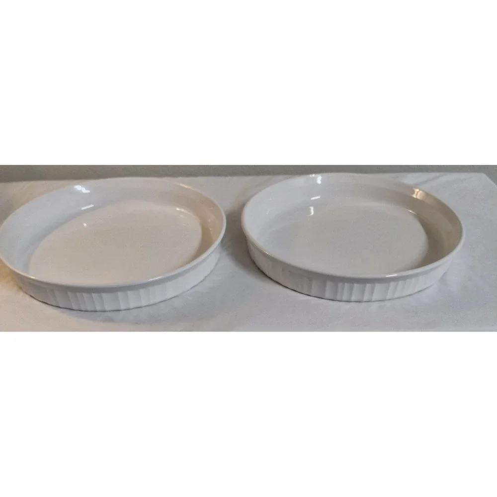 Vintage CorningWare French White 10